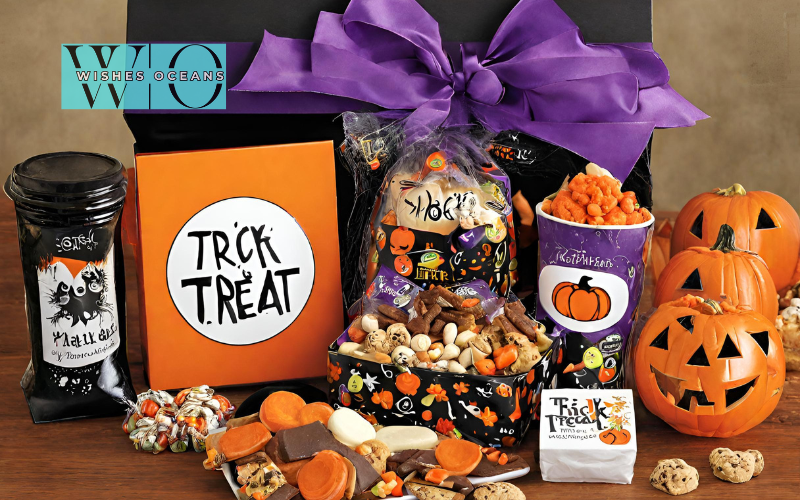 diy halloween gift baskets tick or treat