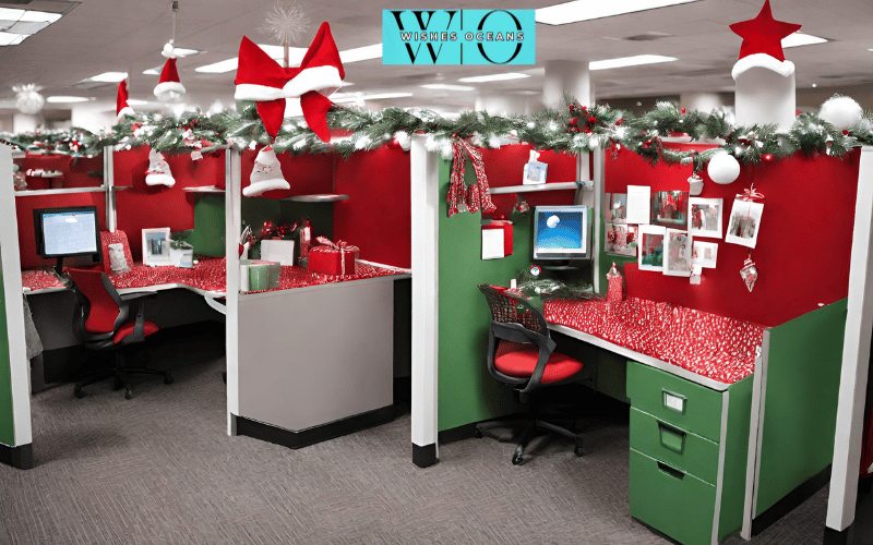 Office Christmas decorating ideas
