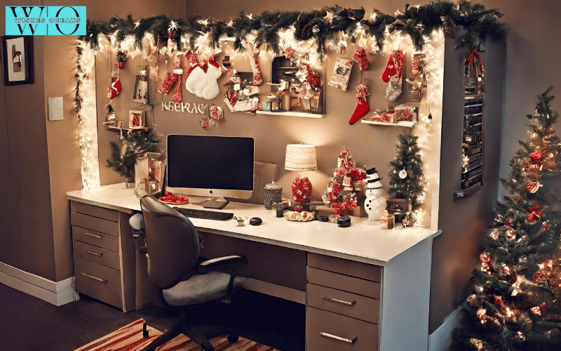 christmas cubicle decorating ideas.