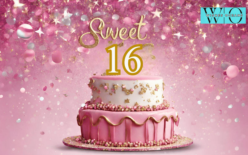 glitter 16 birthday wishes