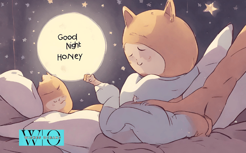 good night honey gif