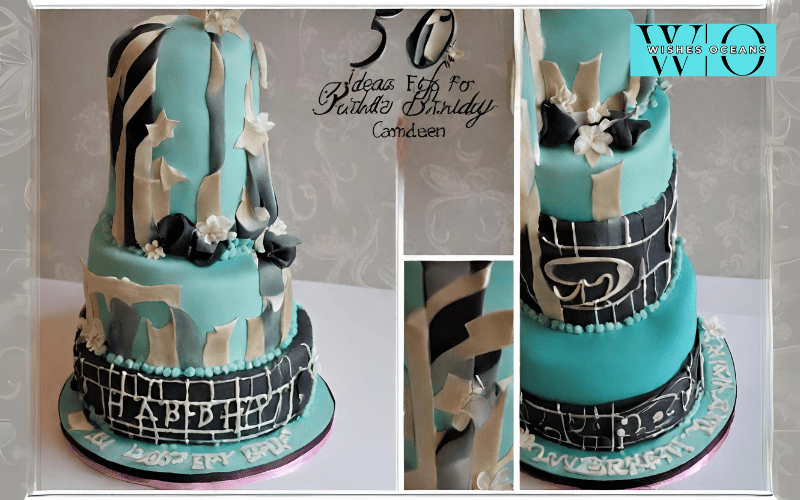 unique and creative ideas for a 50th birthday cake