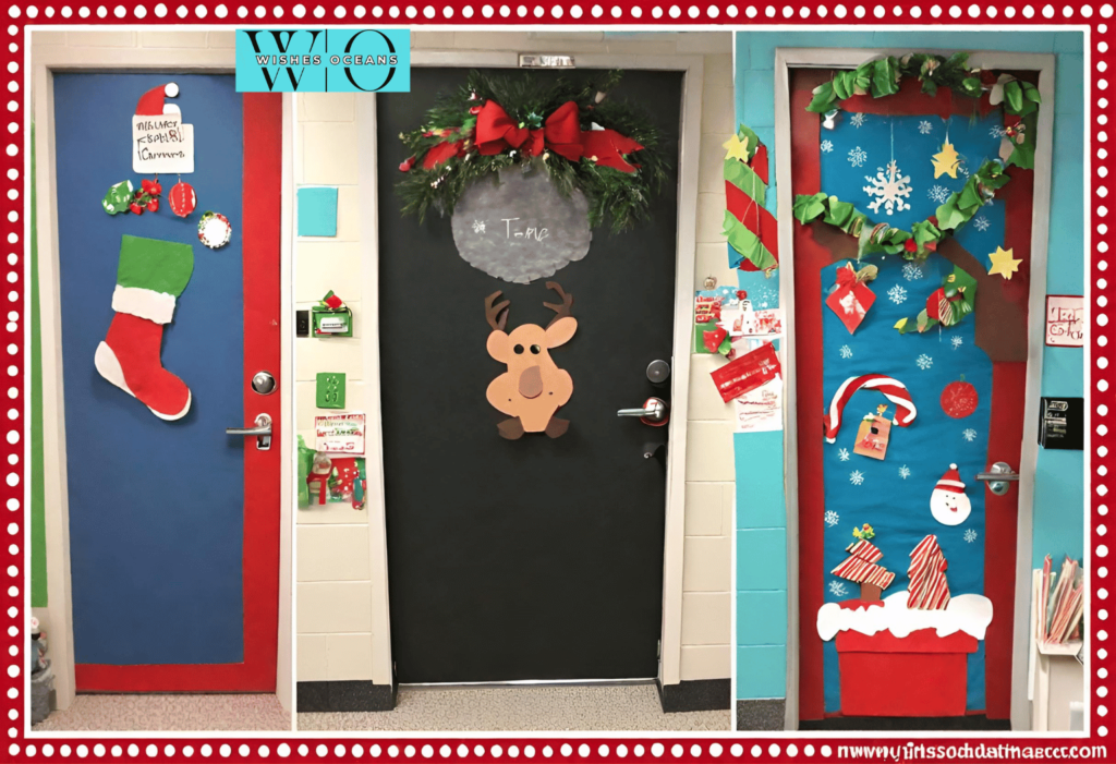 Christmas Classroom Door Ideas to decor